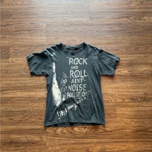 Vintage Y2K AC/DC Angus Young rock and roll ain’t noise pollution band t shirt